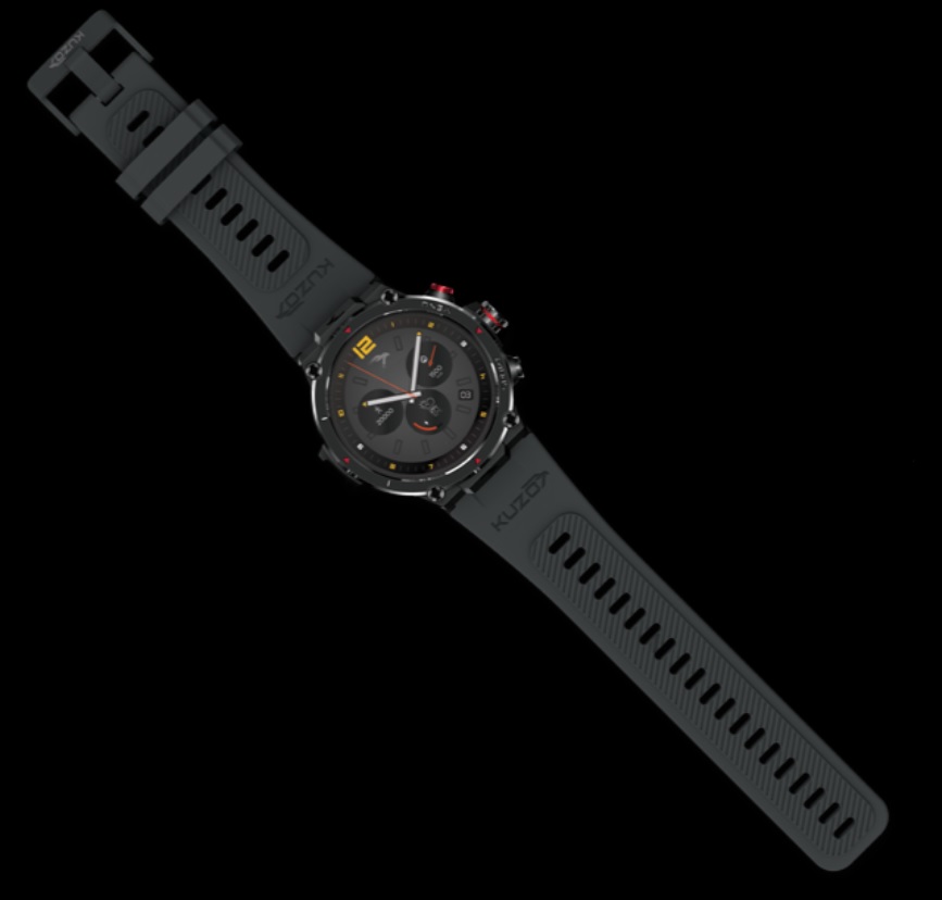 Additional view 1 of Montre connectée sport Kuzo II F2-S avec GPS - Noir