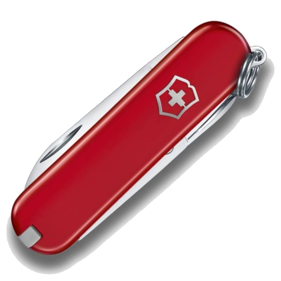 Additional view 2 of Couteau suisse classique SD 58 mm Style Icône - Rouge