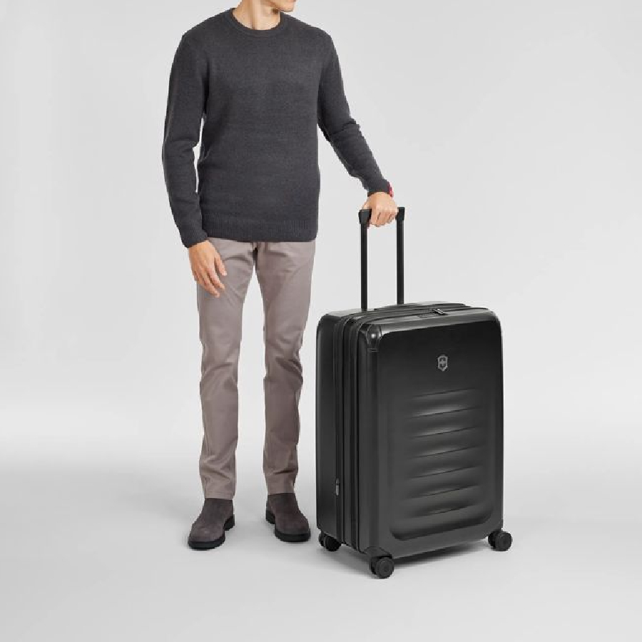 Additional view 1 of Valise extensible à 8 roulettes Spectra 3.0 - Grand - Noir