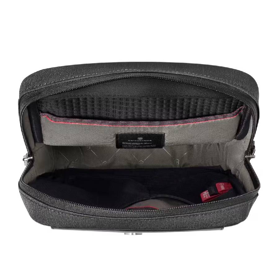 Additional view 2 of Architecture Urban2  Crossbody Bag - Mélange Grey/Black
