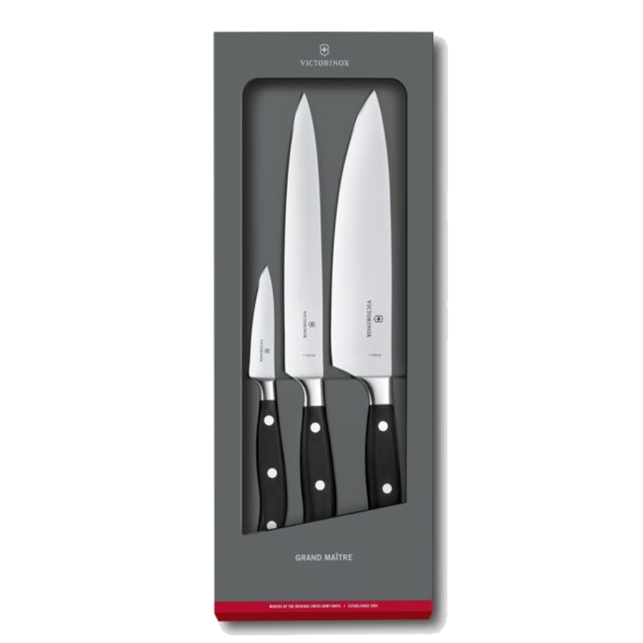 Additional view 1 of Grand Maître Chef's Knife Set with Gift Box - 3pcs