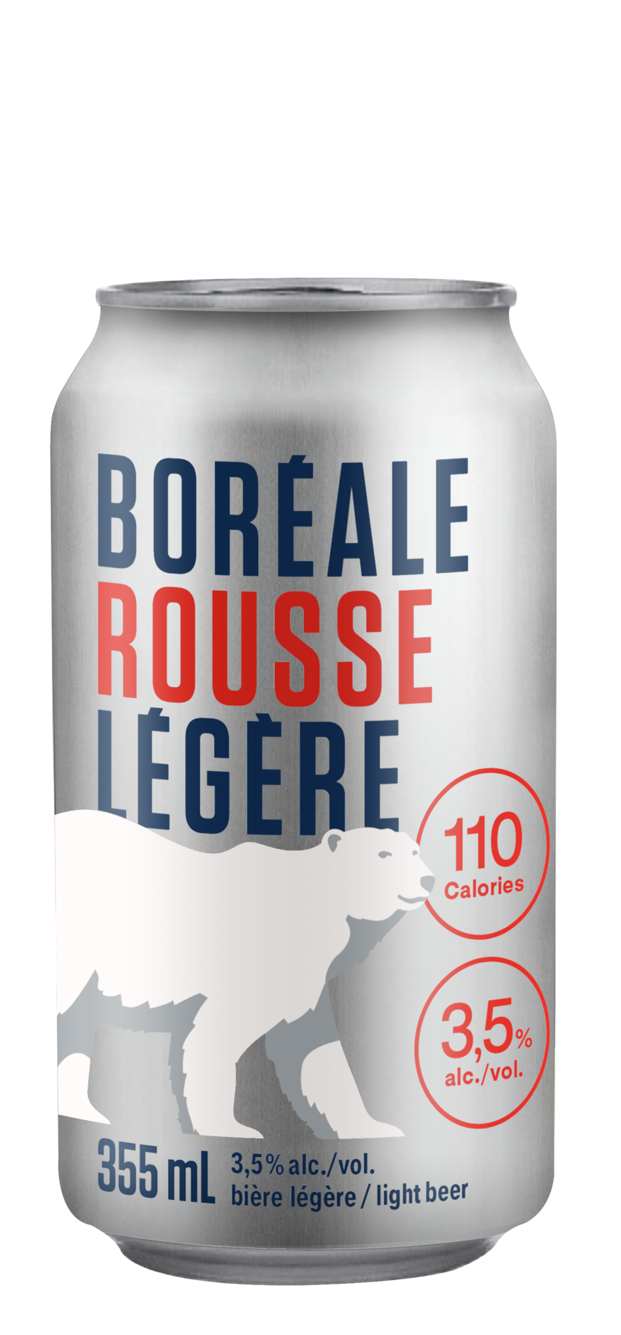 BOREALE LAGER LEGERE Mockup 355ml ROUSSE