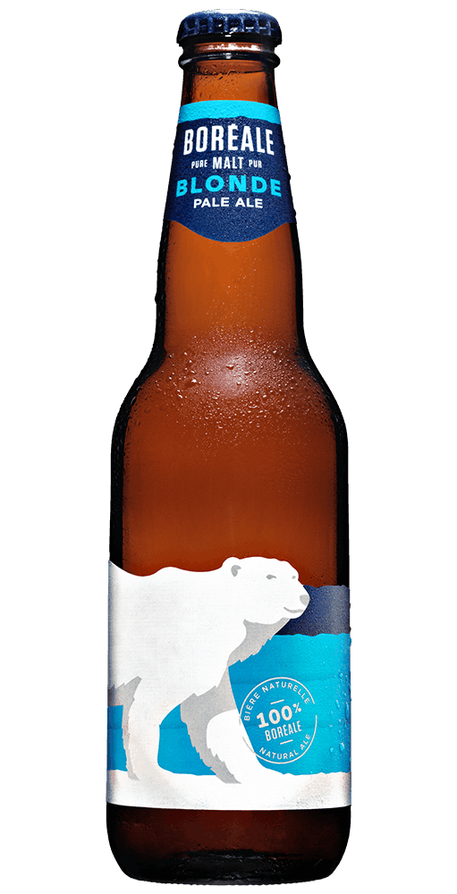 Boreale blonde bouteille