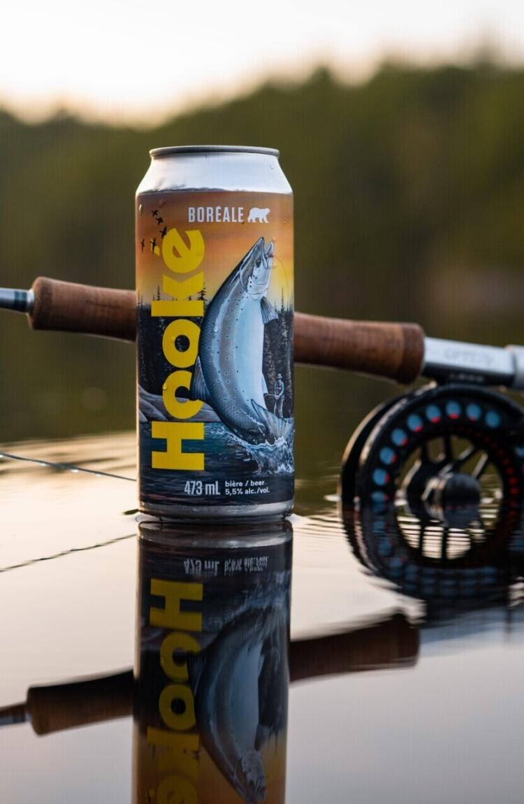 Collaboration hooke biere Boreale