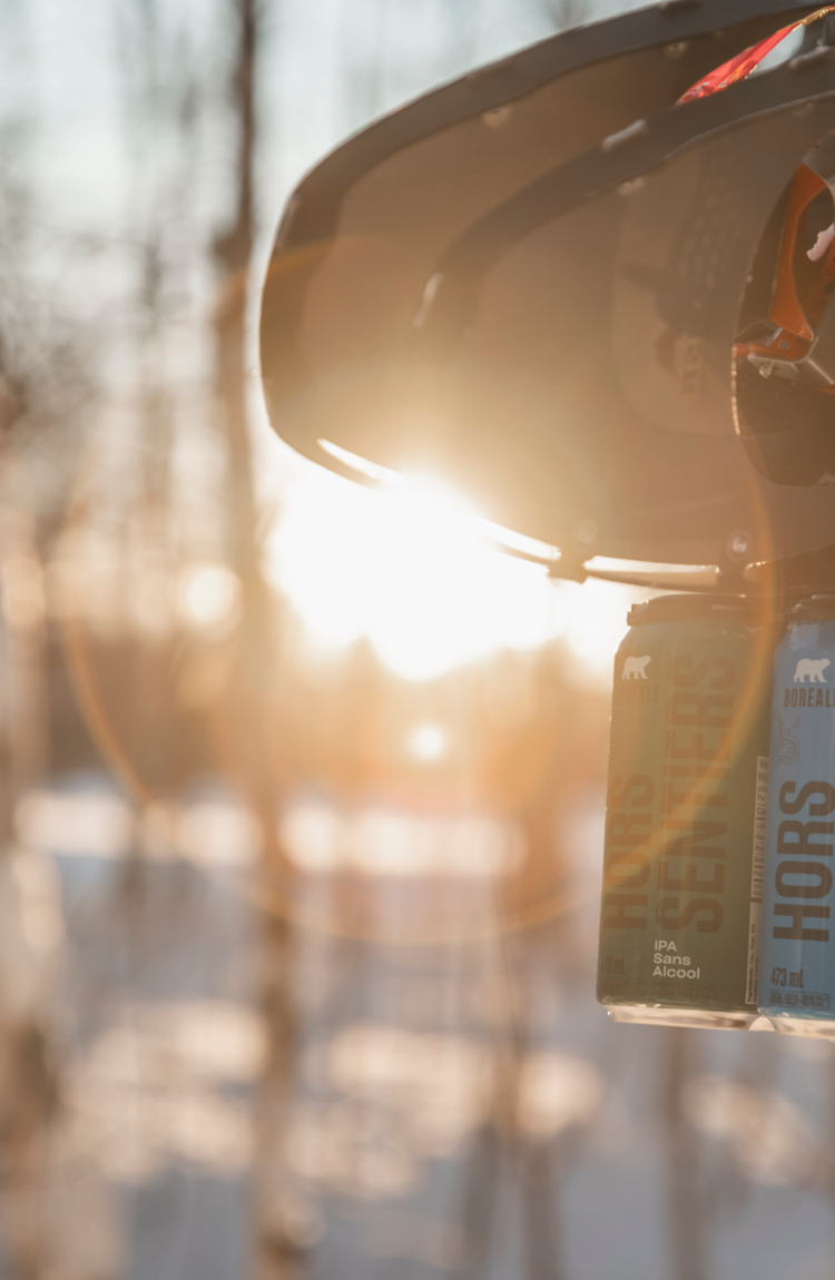 Hors Sentiers IPA et Blonde Boreale