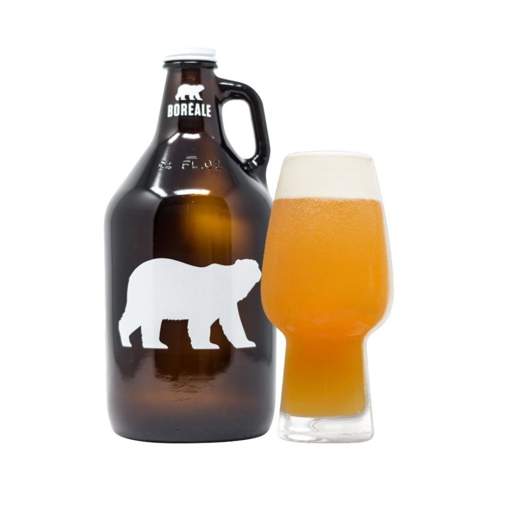 BOREALE Biere Episode Mai Inapercue New England Pale Ale verre