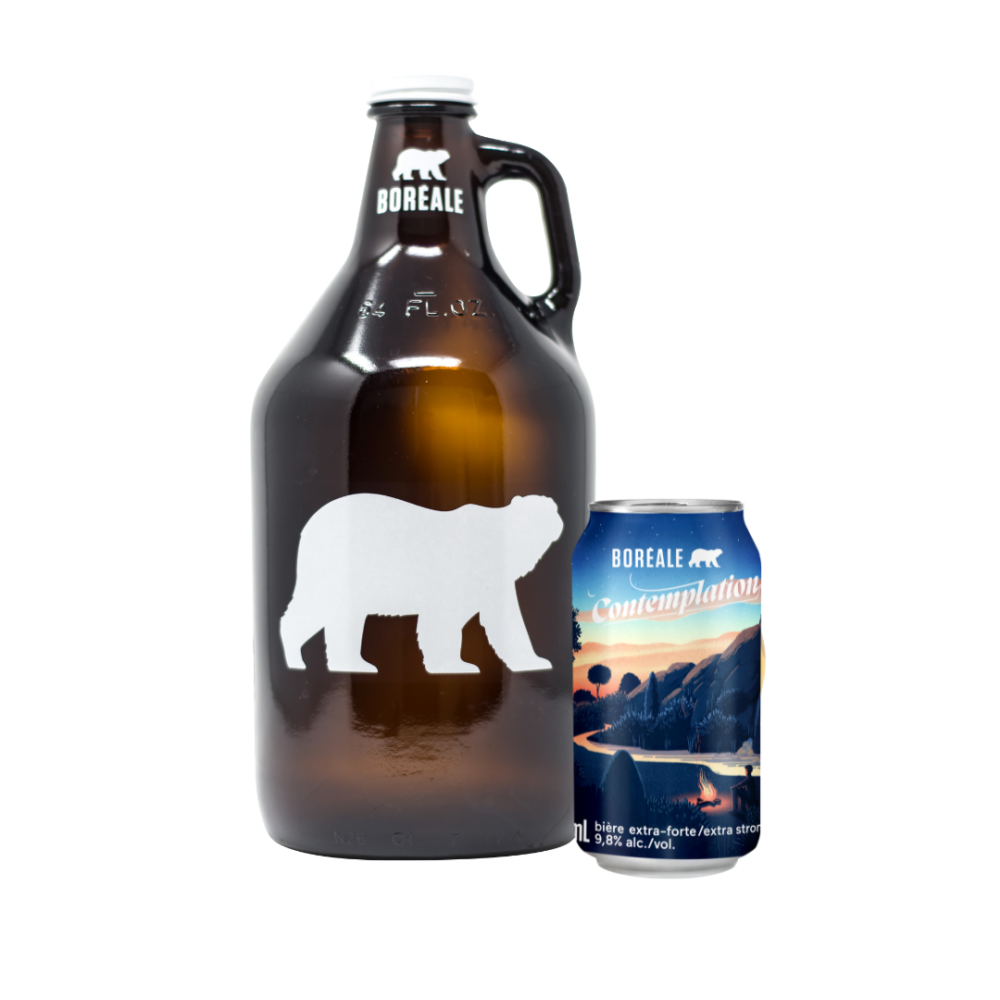 Boreale Biere Episode Decembre Contemplation cruchon canette
