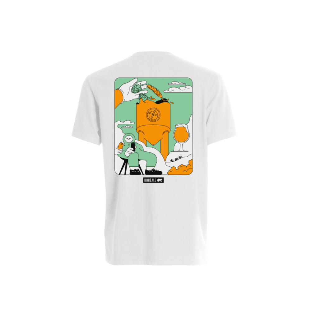 T shirt blanc episode canva