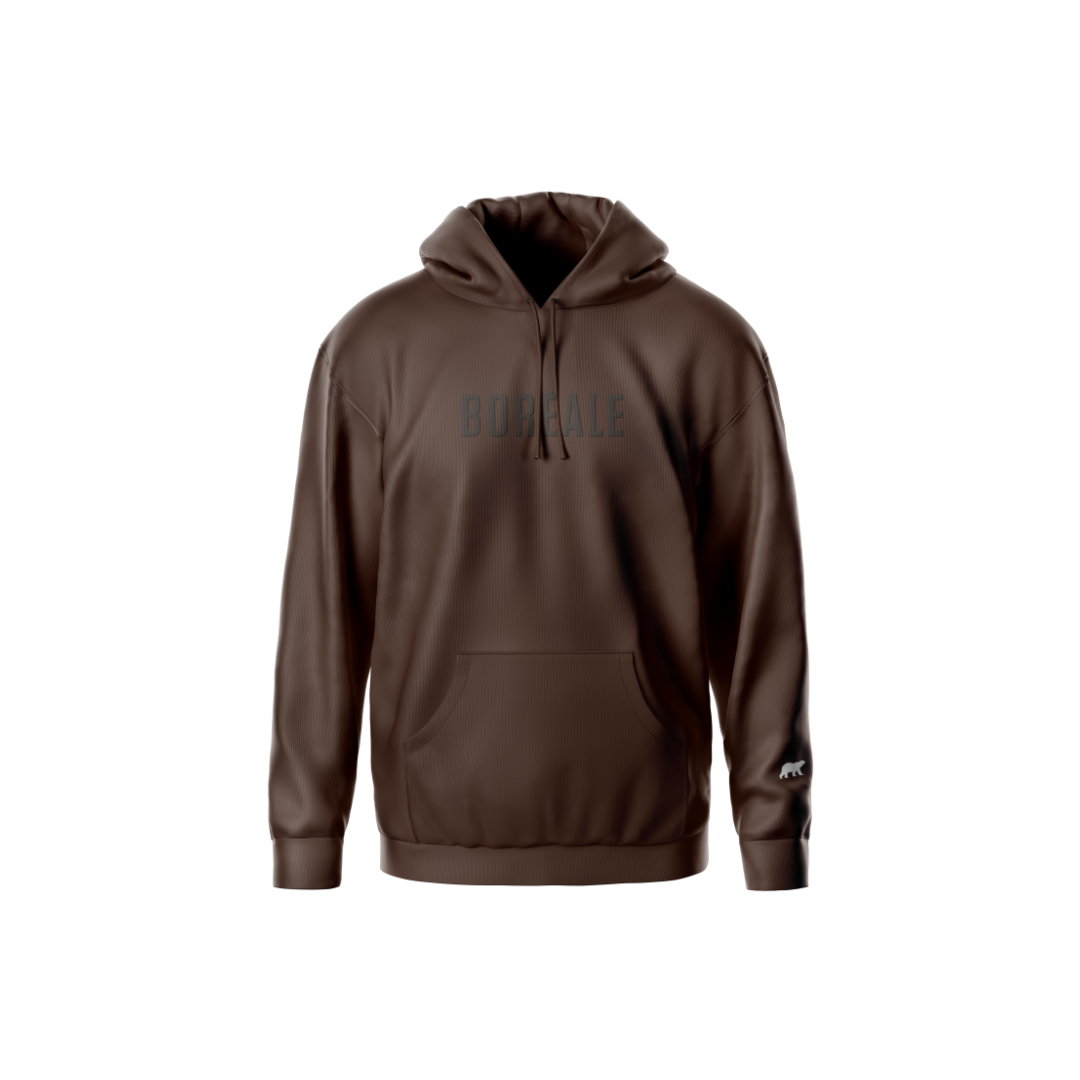 Hoodie Boreale brun