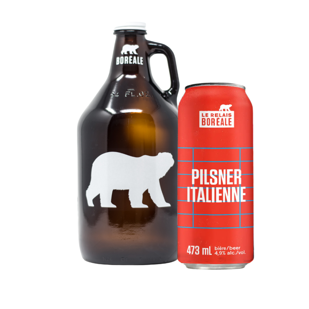 Boreale Biere Pilsner Italienne Cruchon