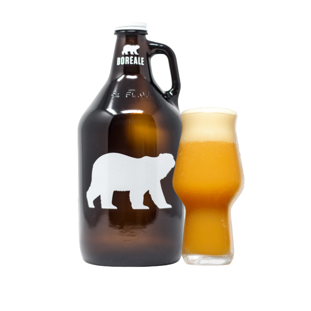 Boreale Biere Episode IPANE cruchon verre