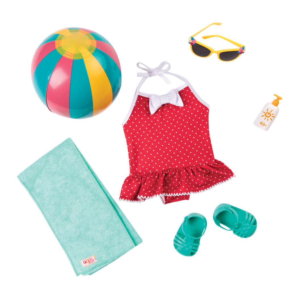 Beach Belle | Retro Doll Swimsuit 