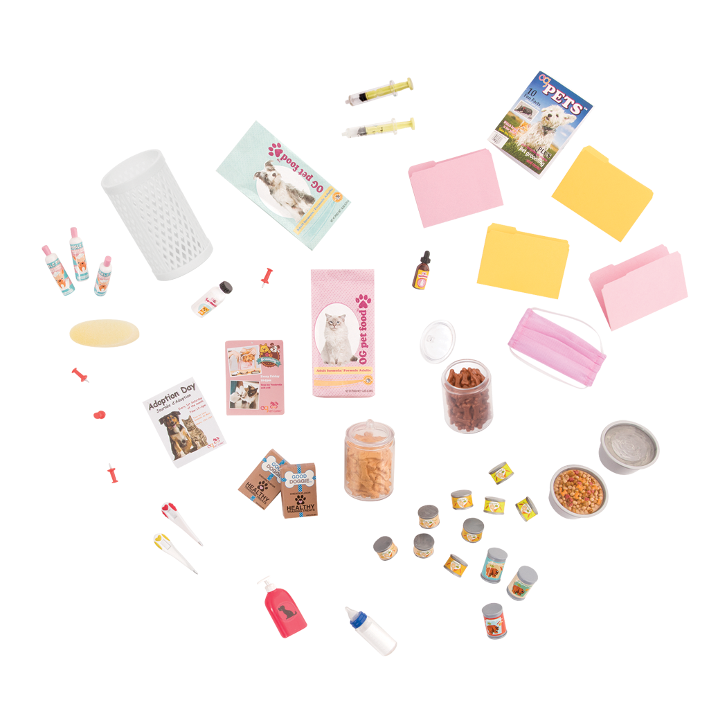 Deluxe Vet Clinic Bundle 18inch Doll Pet Set Our Generation