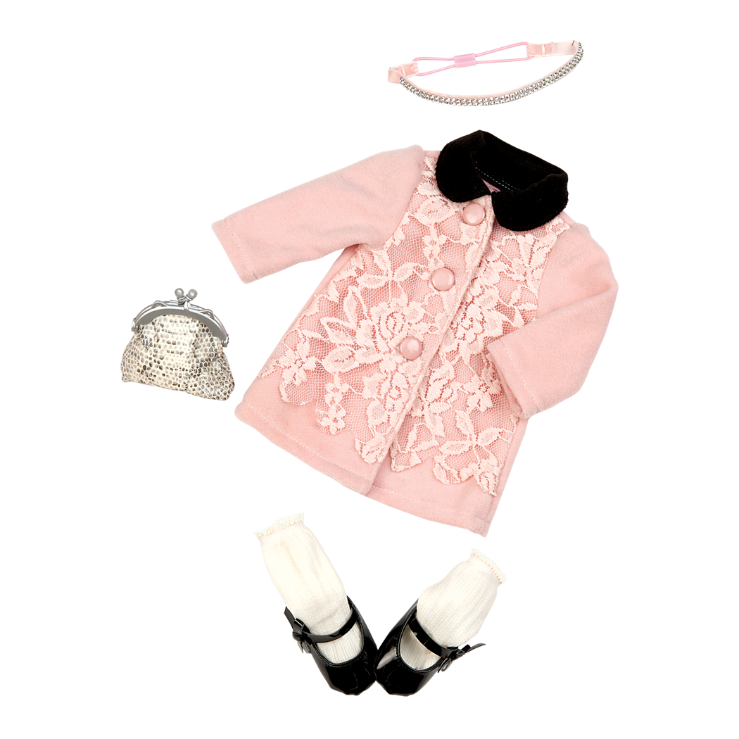 Winter Wonder | Doll Coat and Purse 