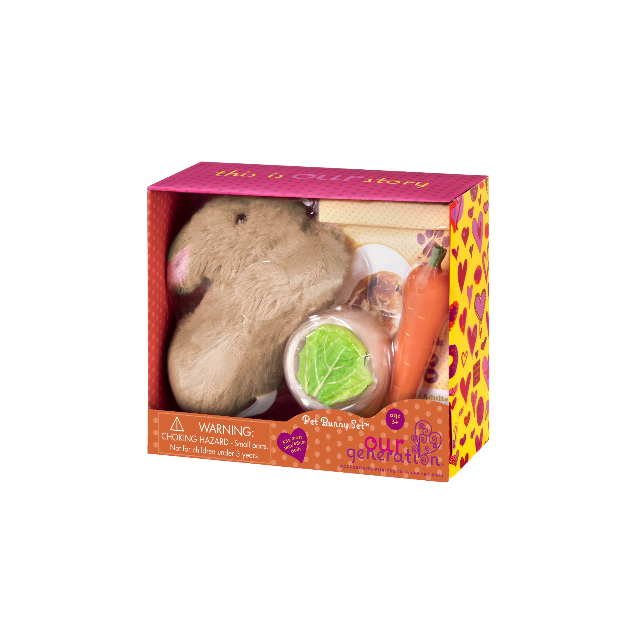 bunny pet play set