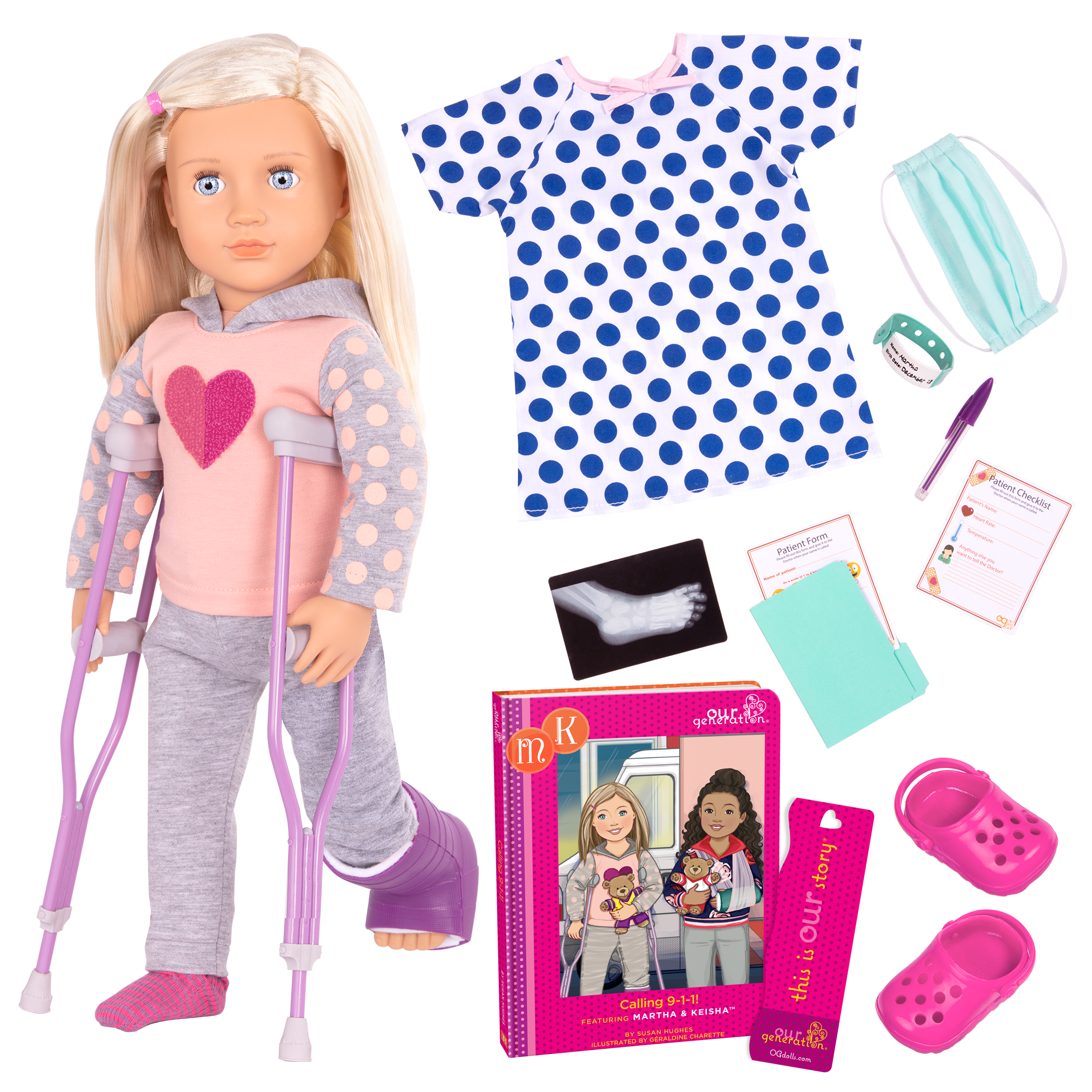 size of our generation dolls