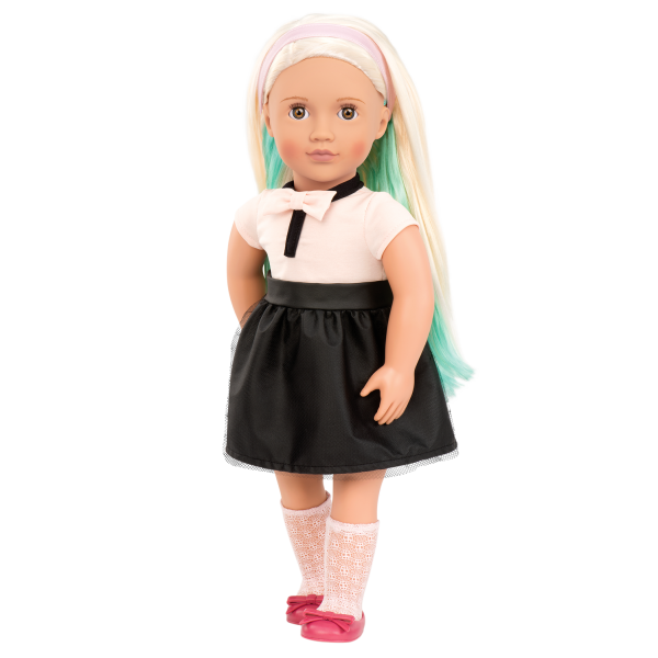 Amya Doll | 18-inch Blonde Hair Chalk 