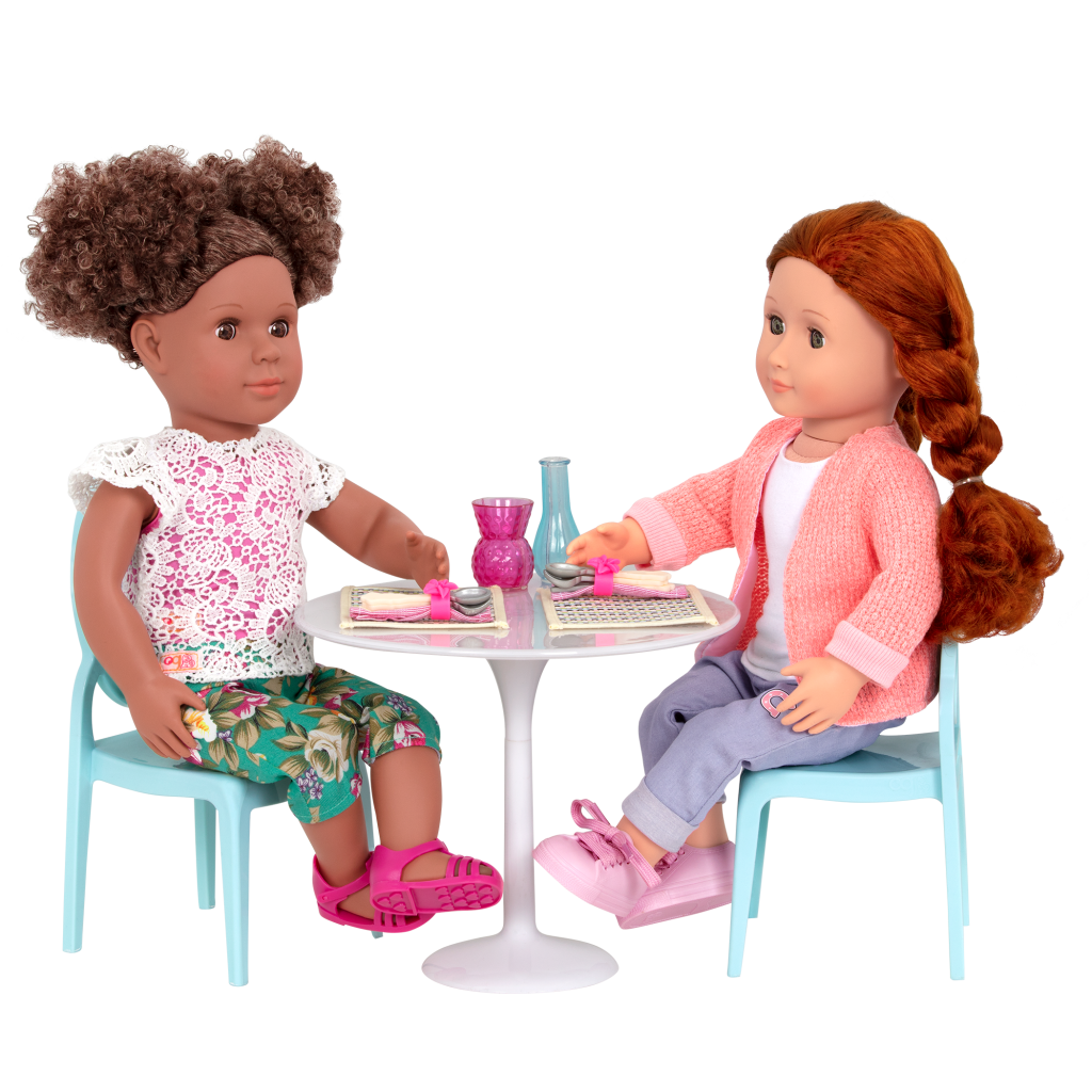 Table for Two 18inch Doll Furniture Set Our Generation