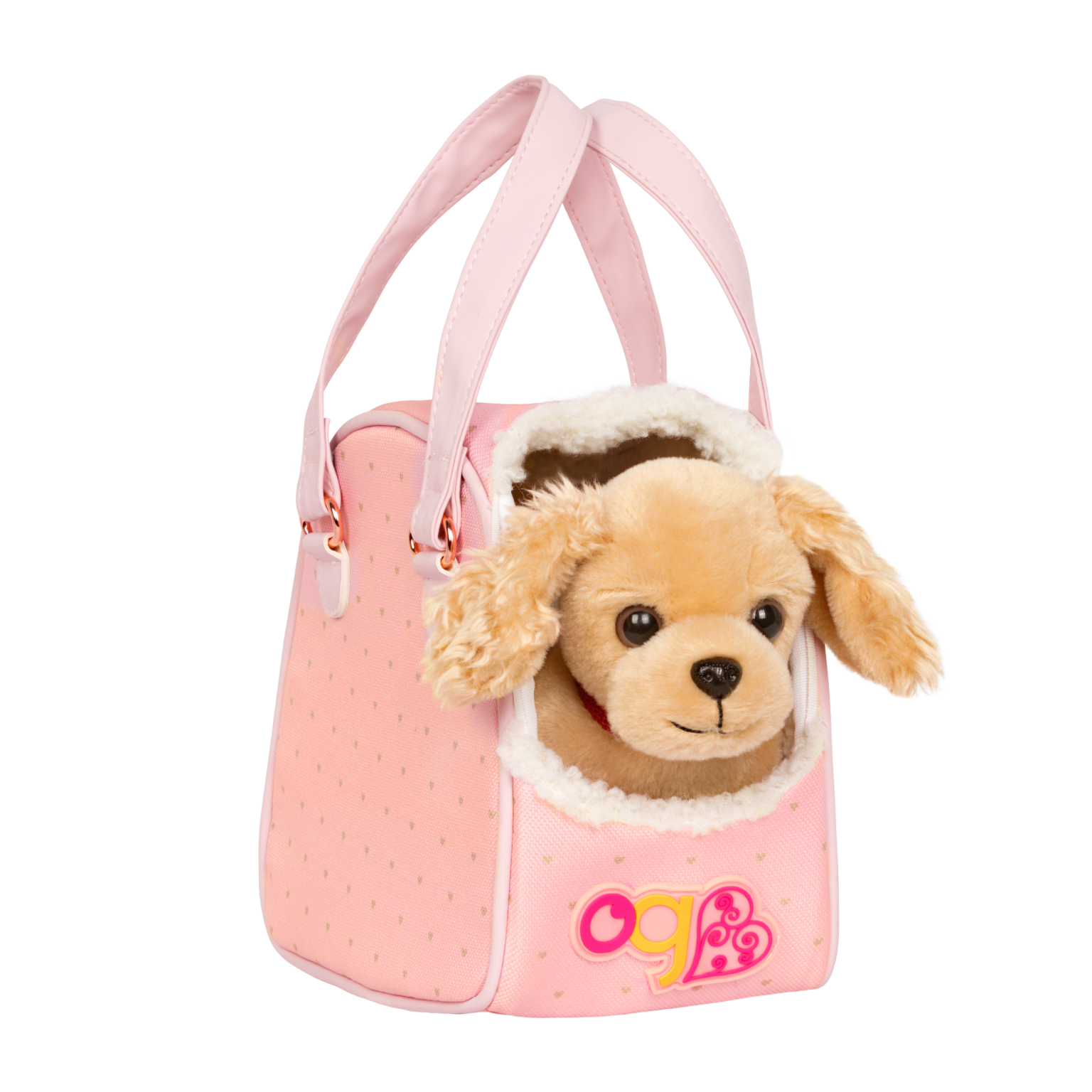 Hop In Dog Carrier 18inch Doll Pet Set Our Generation