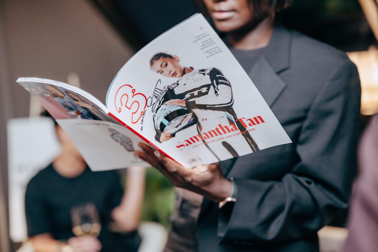 3 Magazine print edition featuring Samantha Tan, subscription benefits and 3 Passport access.