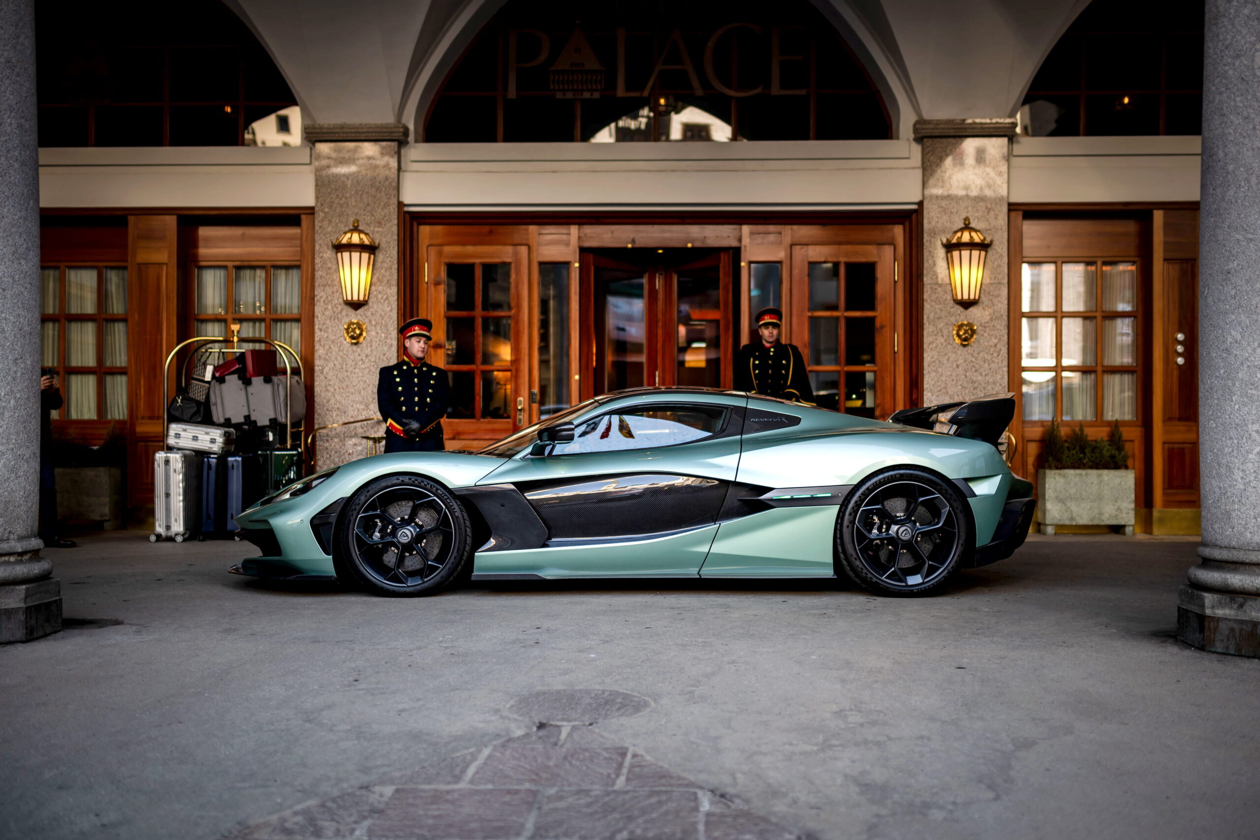 The all-electric Rimac Nevera R