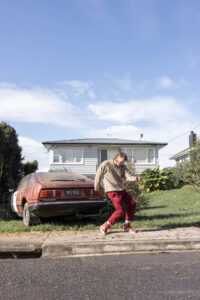 Scene from New Zealand short film Rochelle