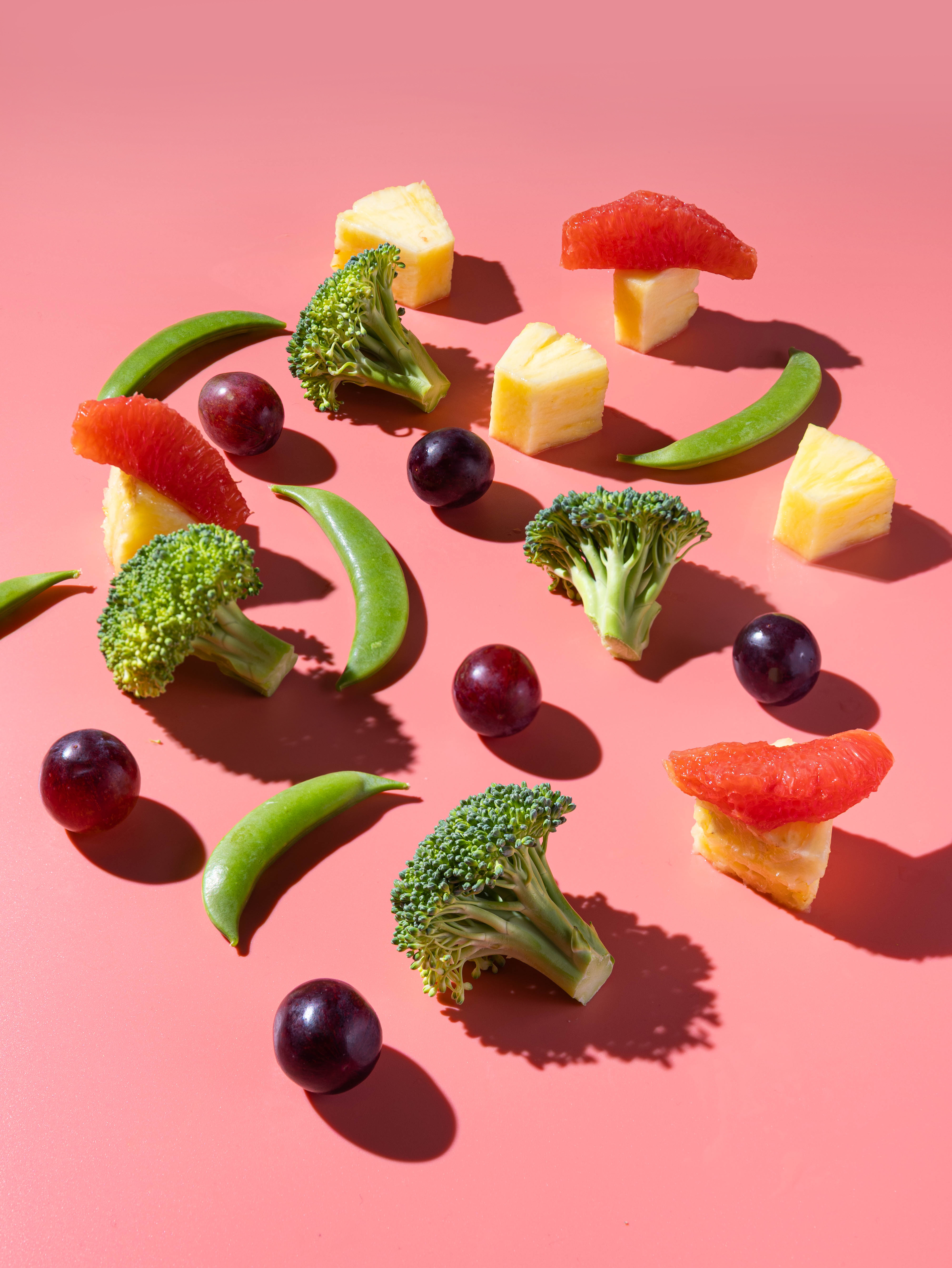 Fruits and vegetables