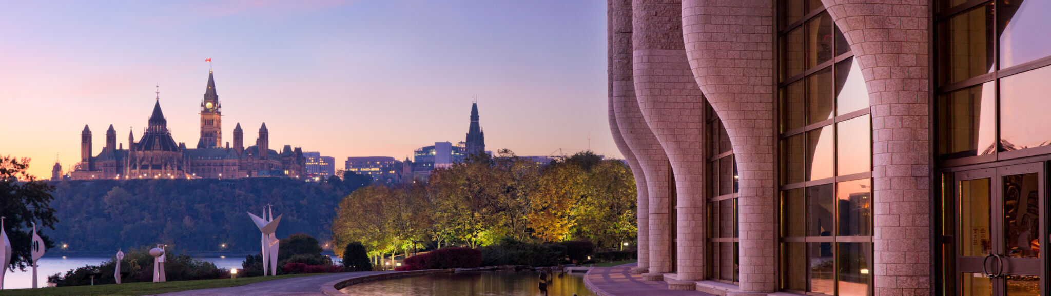 Plan du cœur de la capitale nationale du Canada