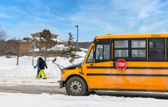 Service de transport hivernal du parc de la Gatineau