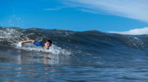 Bodysurfing in Costa Rica