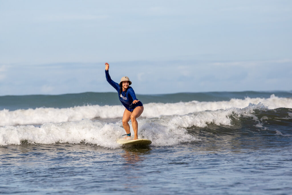 Surfing in Uvita, Costa Rica