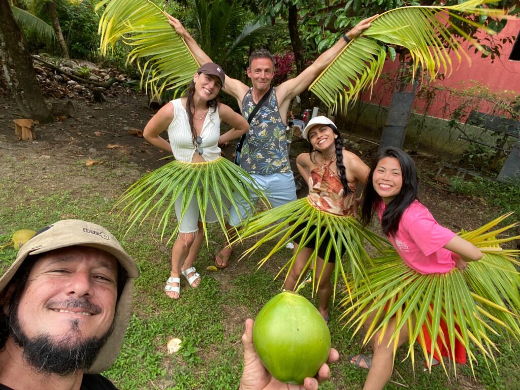 Davíd's coconut tour in Uvita, Osa, Costa Rica