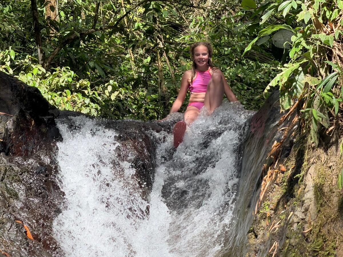 The Uvita Waterfall in Uvita, Osa, Costa Rica