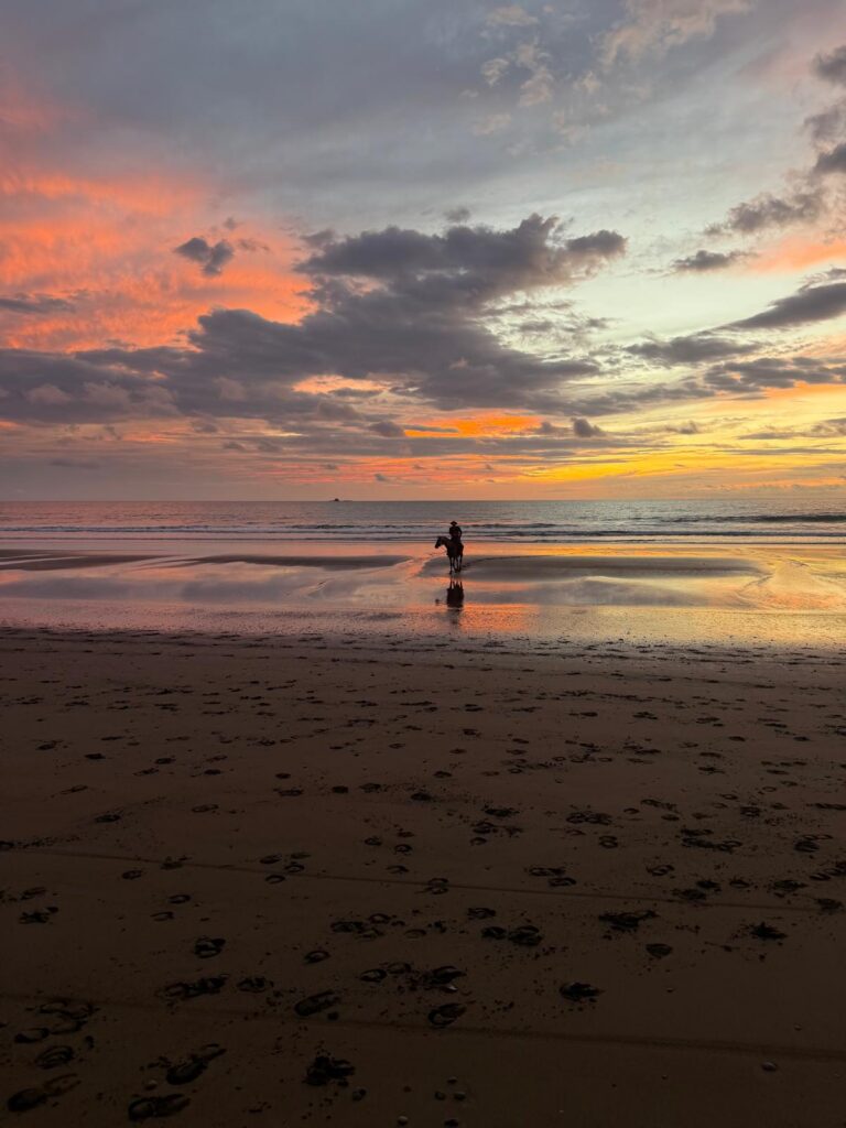 Horseback riding at Rancho La Merced in Uvita, Osa, Costa Rica