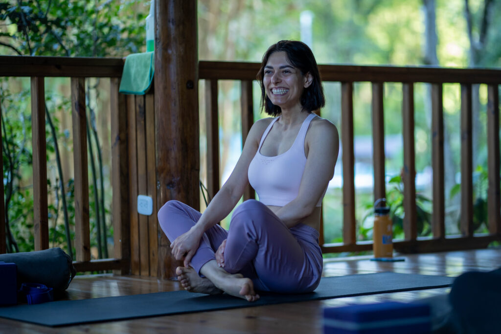 Yoga class at Bodhi Surf + Yoga in Uvita, Osa, Costa Rica
