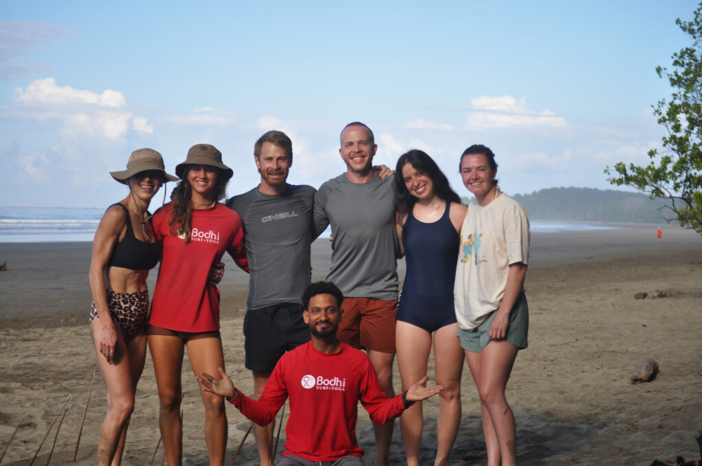 Surf lesson with Bodhi Surf + Yoga in Uvita, Osa, Costa Rica