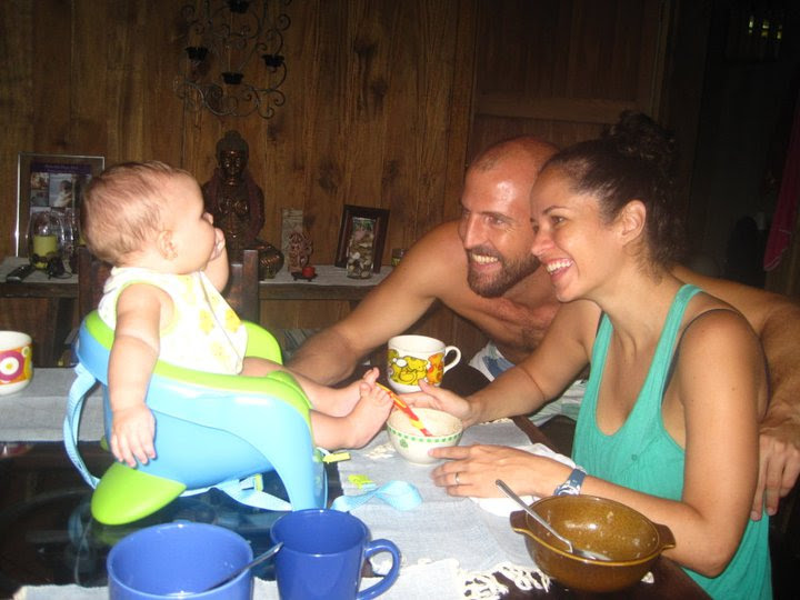 Pilar and Travis experiencing the early Pura Vida lifestyle in Costa Rica before Bodhi Surf + Yoga