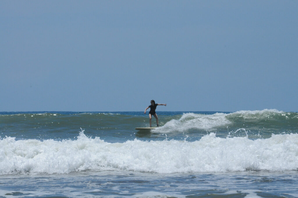 Surf lessons with Bodhi Surf + Yoga at the Marino Ballena National Park in Uvita, Osa, Costa Rica