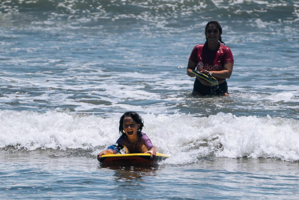 Family surf lesson with Bodhi Surf + Yoga in Uvita, Osa, Costa Rica