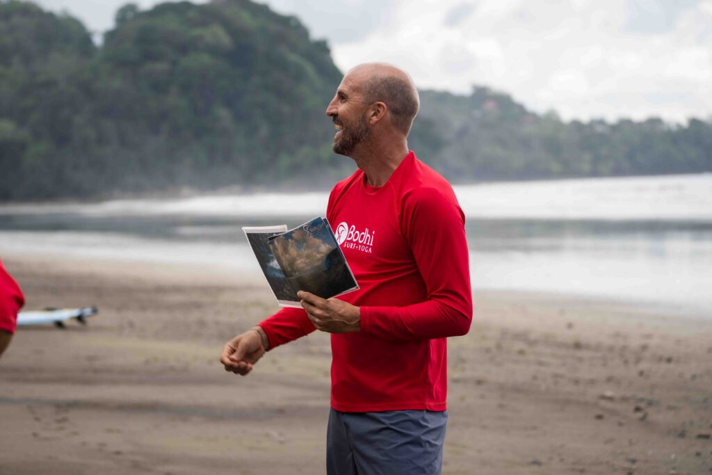 Surf lesson with Bodhi Surf + Yoga in the Marino Ballena National Park in Uvita, Osa, Costa Rica