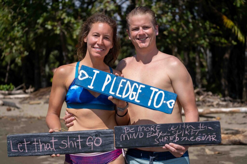 Surf lessons at the Marino Ballena National Park with Bodhi Surf + Yoga in Uvita, Osa, Costa Rica