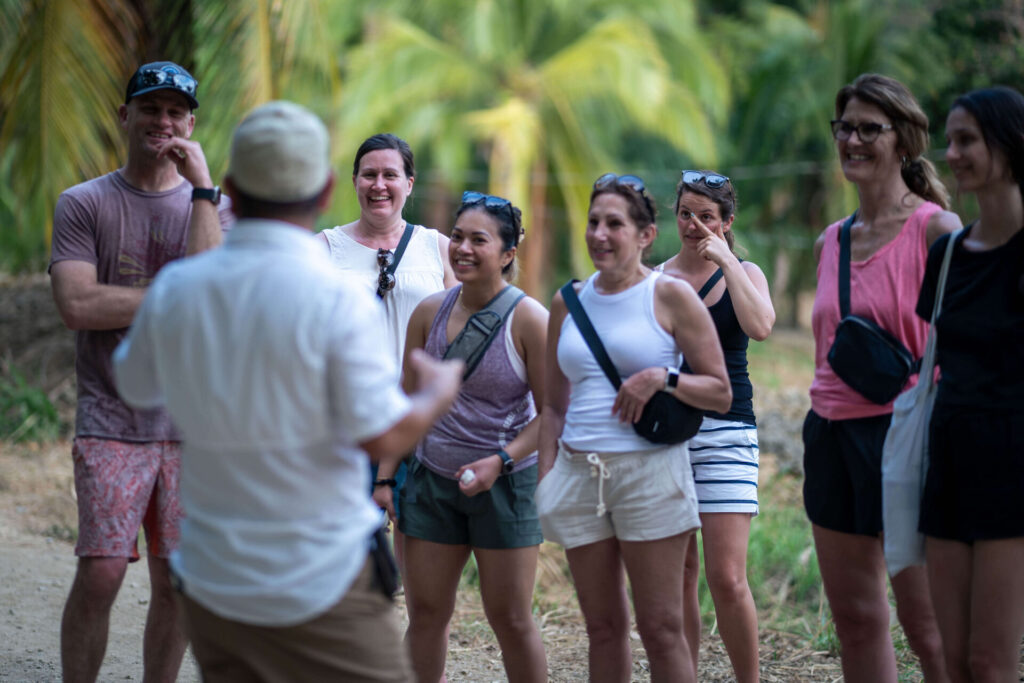  Bodhi Surf and Yoga guests engaging in regenerative tourism in Uvita, Costa Rica.