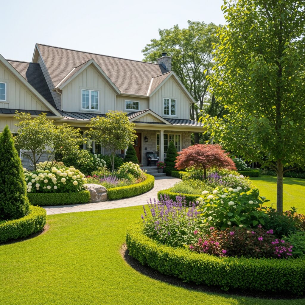 A simple home in St Psul with a beautiful but high maintenance garden