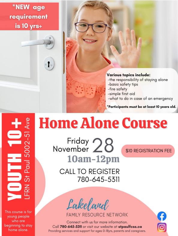 Home Alone Course – St. Paul