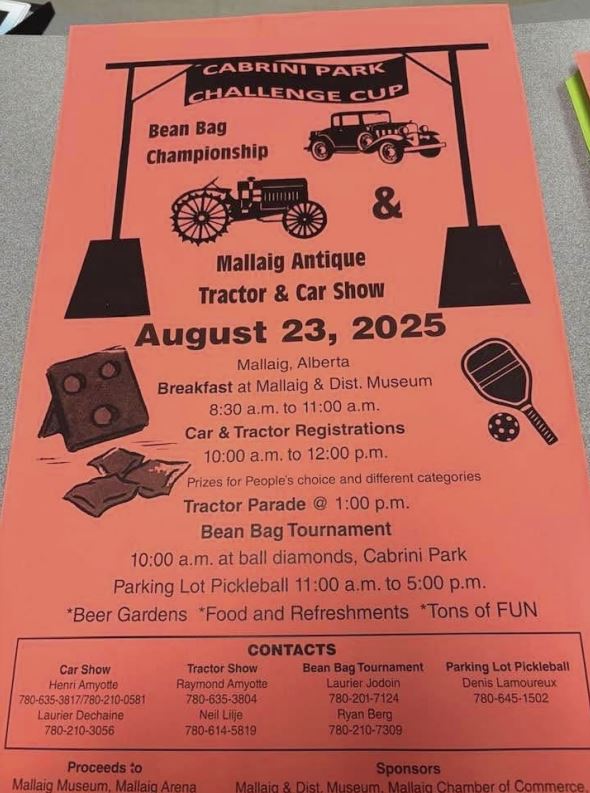 Mallaig-Events-Cabrini Cup 20250823 Mallaig event poster for the Cabrini Cup on August 23, 2025