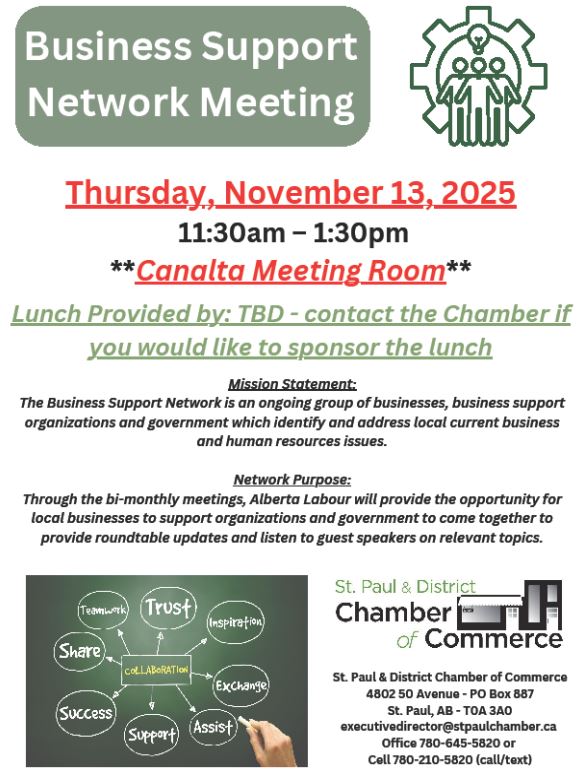 Business Support Network Meeting