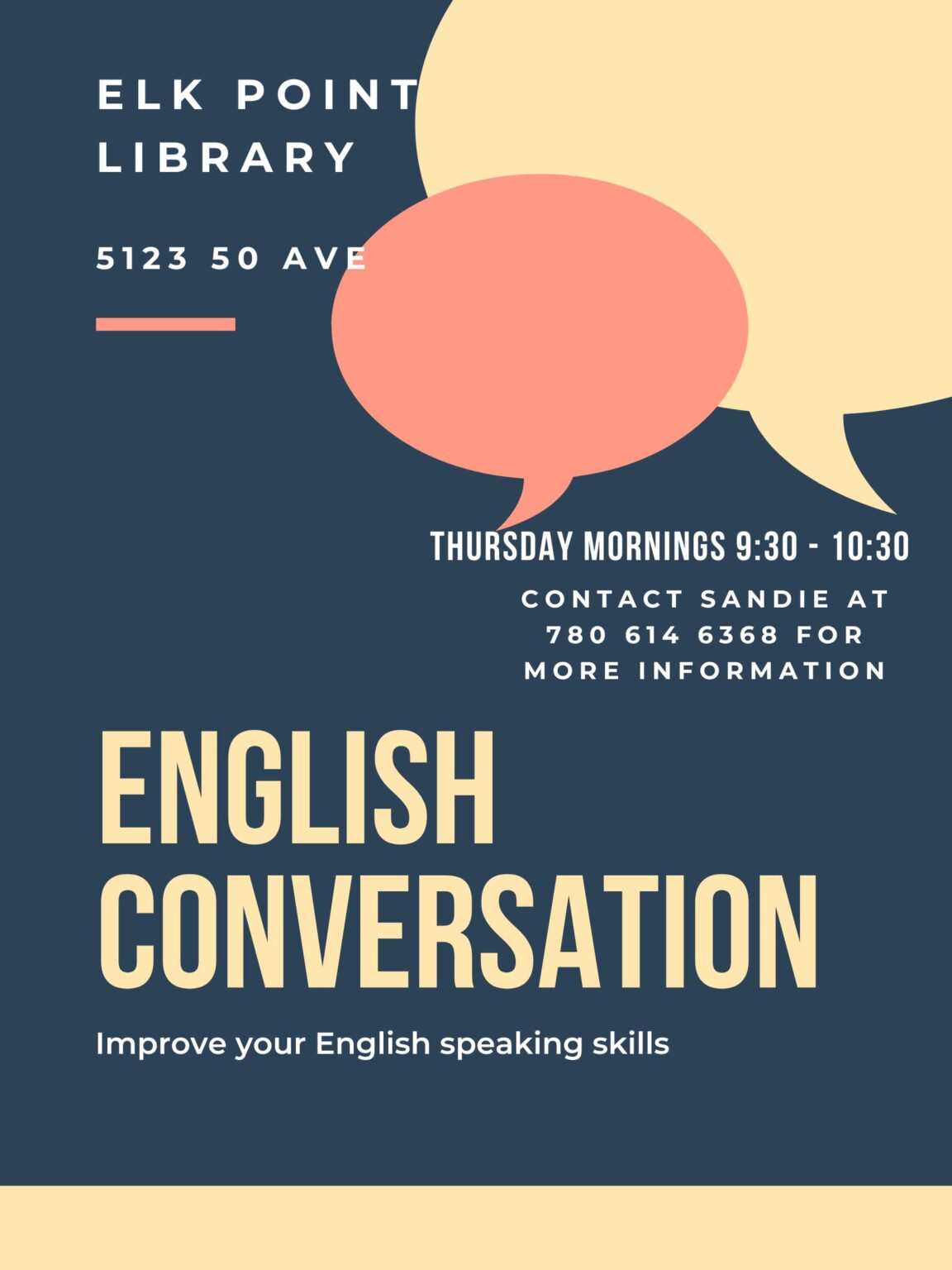 Digital Skills Class, English Conversation Class & Canadian Adult