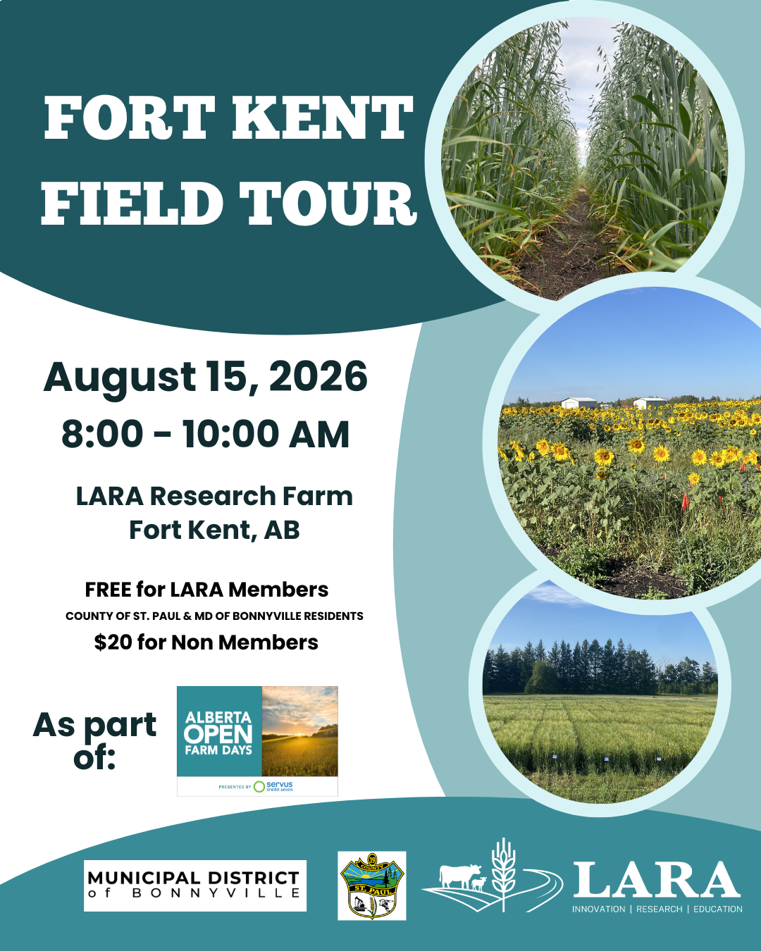 Fort Kent Field Tour Social