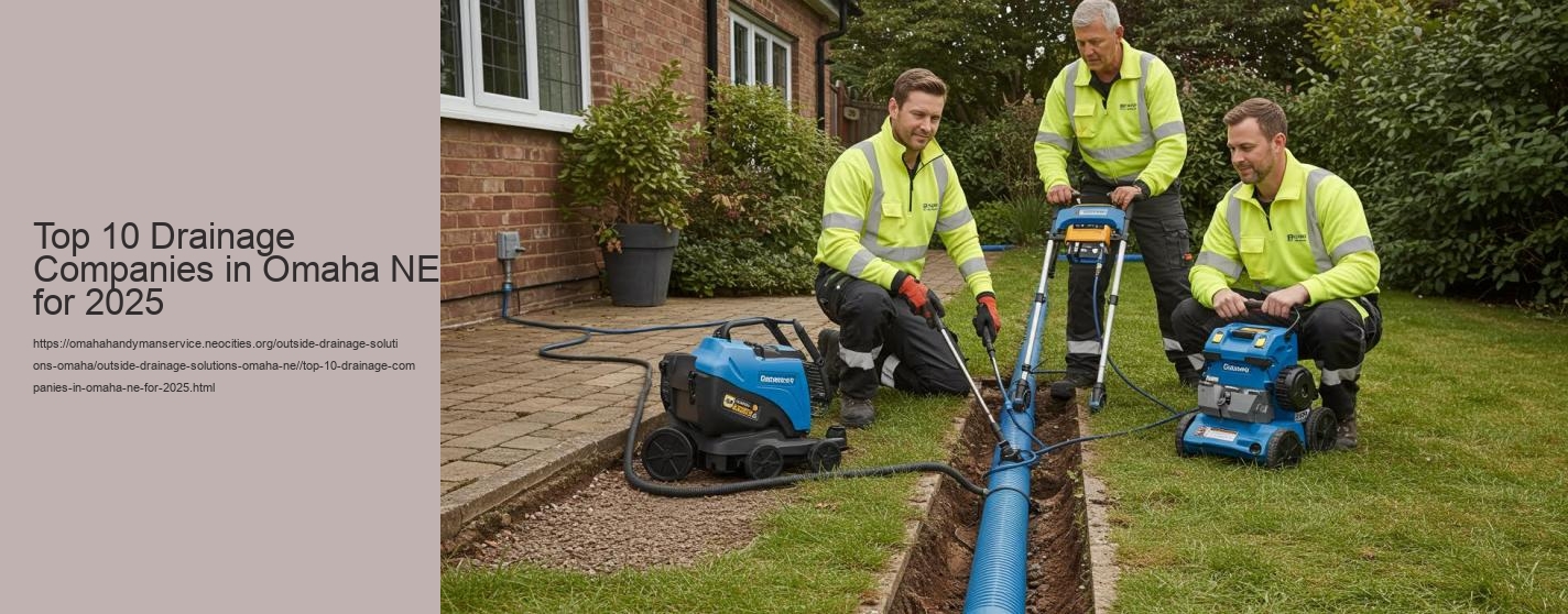 Top 10 Drainage Companies in Omaha NE for 2025
