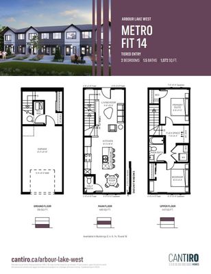 305, 80R Arbour Lake View NW - Metro Fit 14 Tiered - ALW